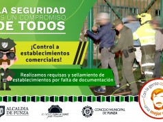Operativos de seguridad dejan como resultado sellamiento de dos establecimientos en Funza