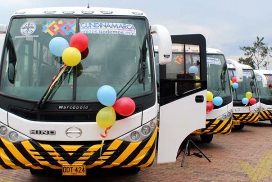 Lista agenda entre municipios y Gobernación para programa de transporte escolar