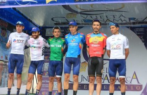 Sebastián Caro lideró la primera etapa de la vuelta Cundinamarca Bicentenario