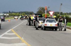 Controles víales durante la Semana Mayor por parte de CAMAN