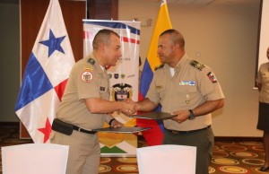 Panamá y Colombia estrechan vínculos de cooperaciónen pro de la seguridad binacional