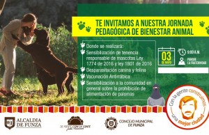 Jornada de bienestar animal en el municipio de Funza