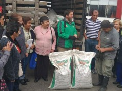 Se entregó abono orgánico a 35 unidades productivas de Funza