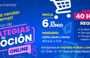 Alcaldía de Funza invita a cursos de estrategias de promoción online