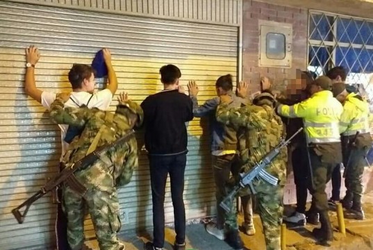 Operativos de seguridad durante fin de semana en Mosquera