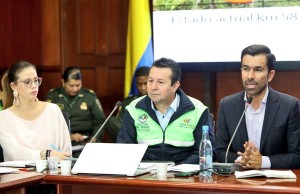 Se concretan acciones entre gobiernos nacional, departamental y municipal para mitigar riesgos en la vía Bogotá – Villavicencio