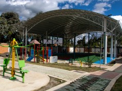 Inauguran polideportivo en la vereda Cerca De Piedra del municipio de Chía