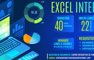 Abierta inscripción para curso de excel intermedio
