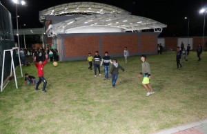 Las veredas de Tíquiza y Cerca de Piedra estrenan Polideportivos