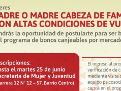 Abierta convocatoria para ayudas económicas a familias en situación de vulnerabilidad