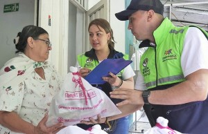 Continúa apoyo a familias de Guayabetal