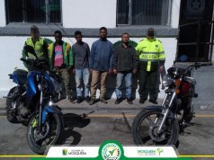 Captura de individuos por robo a mano armada y robo de dispositivo móvil en Mosquera