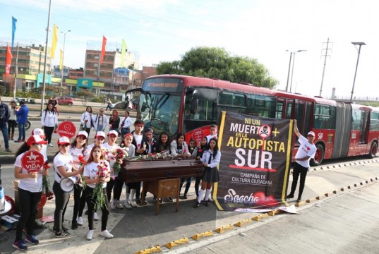 Campañas de prevención vial y cultura ciudadana en Soacha