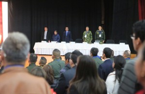 Avanza el tercer Encuentro Departamental de Autoridades Municipales de Policía