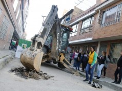 Inician obras en el sector del Poblado, Mosquera