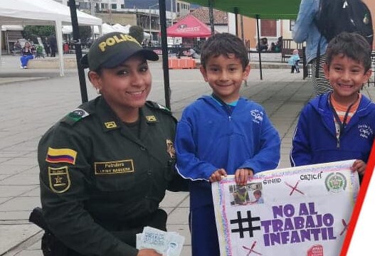 Continúan campañas para la protección de la infancia y adolescencia en Cajicá