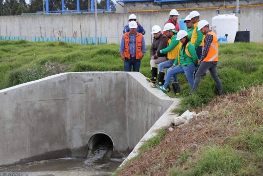 Seguimiento a la Planta de Tratamiento de Aguas Residuales en Mosquera
