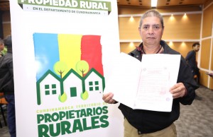 Cundinamarca, primer departamento del país en garantizar formalización de la propiedad rural