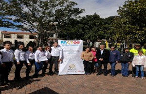 Pacto para la prevención del consumo y tráfico de sustancias psicoactivas en Cajicá