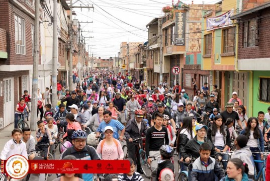 Más de 5 mil asistentes al Festival del Viento y Ciclopaseo en Funza