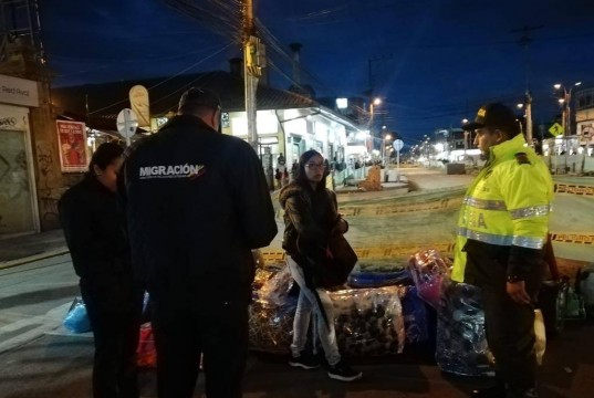 Operativos de control y verificación para población extranjera en Mosquera