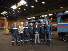 Visita técnica a lo que será el patio – taller del Regiotram en Facatativá