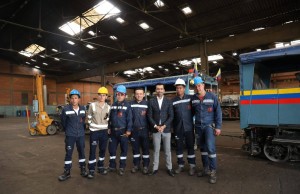 Visita técnica a lo que será el patio – taller del Regiotram en Facatativá