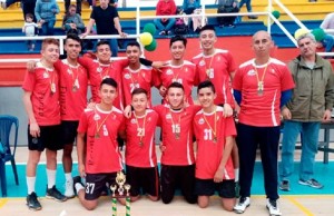 Equipo funzano campeón en la parada departamental de la liga de voleibol