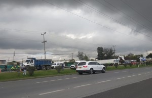 Fuerte accidente en vía Bogotá – Mosquera deja persona fallecida