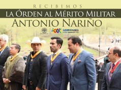 Gobernador de Cundinamarca recibió la Órden al Mérito Militar Antonio Nariño
