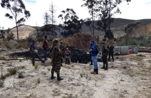 Cuatro capturados en Mosquera por quemas a cielo abierto