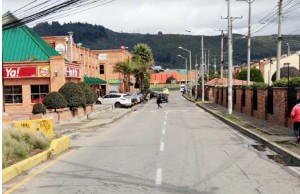 Comienza intervención a la calle 17 en Chía