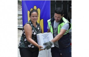 Se entregan ayudas humanitarias a damnificados por variabilidad climática en Yacopí y Viotá