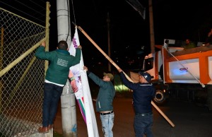 Control a publicidad política en el municipio de Cota