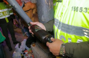 Operativos de seguridad en zona de rumba de Chía