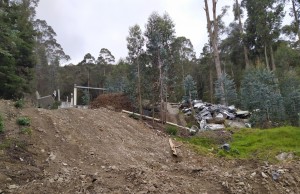 Residuos de construcción ilegal en los Cerros Orientales, serán utilizados para rellenar una cantera al sur de Bogotá