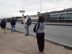 Se cancelan clases en Soacha por paro de trasportadores