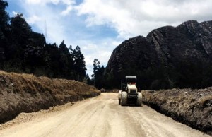 Avanzan obras en Troncal del Carbón en la provincia de Ubaté