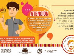 Ábrele la puerta a la encuesta del Sisbén en Funza