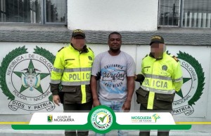 Captura de alias “Taison” por el delito fabricación tráfico y porte de armas de fuego en Mosquera