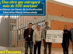 Entregado, nuevo colegio a los niños funzanos