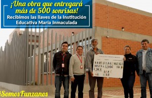 Entregado, nuevo colegio a los niños funzanos