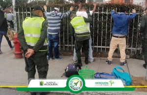 Operativos de seguridad continúan en Mosquera