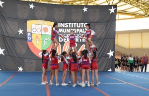 Adrenalina y acrobacia, los protagonistas del segundo encuentro de porrismo de Chía