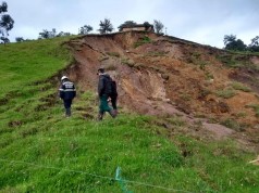 Al menos ocho municipios de Cundinamarca presentan eventos de remoción en masa activos