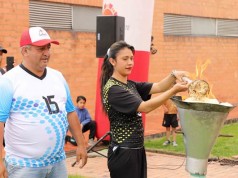 Se inauguran los Juegos Veredales Cundeportes Funza