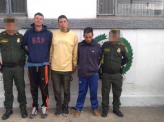 Capturas por hurto, tráfico de estupefacientes y lesiones personales en Mosquera