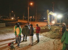 Continúan las obras de la vía Montana en Mosquera