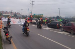 Así se desarrolla el paro nacional en la sabana de occidente