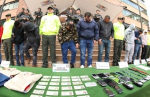 Desarticuladas seis bandas delincuenciales en Cundinamarca